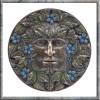 Green Man Beltane Plaque