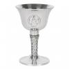 Silver Metal Pentagram Chalice