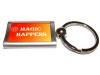 Magic Happens Aluminium Keyring