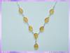 Teardrop Amber Necklace