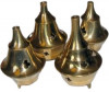 Brass Cone Holder and Grain Incense Burner