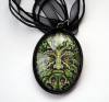 Lisa Parker Green Man Picture Pendant