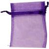 Small Purple Organza Bag