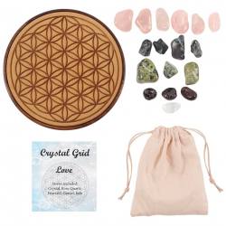 Flower of Life Crystal Grid