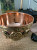 Copper & Brass Triple Moon Ritual Offering Altar Bowl