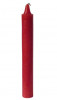 Red 6" Taper Candle