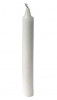 White 6" Taper Candle